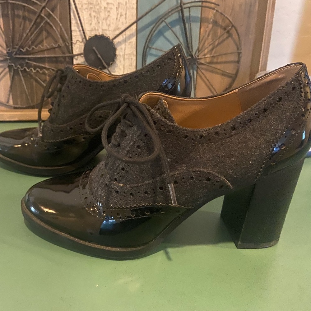 Chunky Heeled Loafers